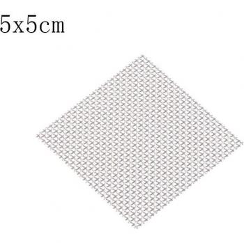 Tapis décoratif en acier inoxydable pour aquarium avec mousse