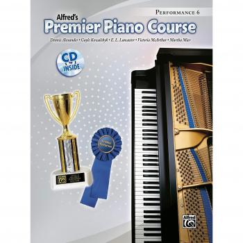 Premier Piano Course Performance Book Six and Play-Along CD