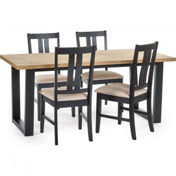 Hilton Dining Table and 4 Chairs