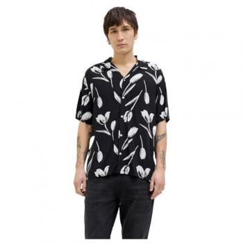Camicia JJEJEFF CHARGE Nero e Bianco Jack & Jones