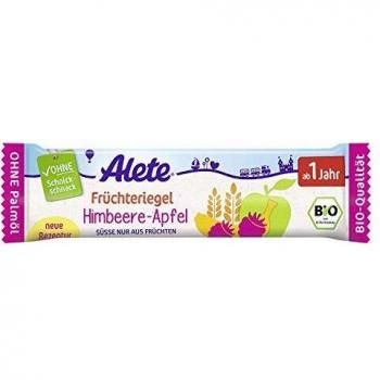 Alete Snackriegel Himbeere-Apfel, 25g