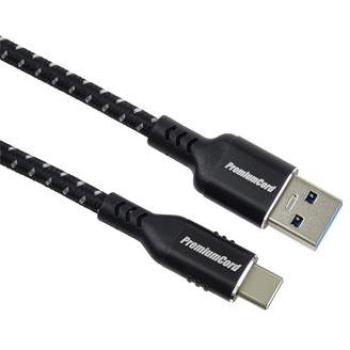 Premium USB-C kabel 3m, 3A, 5Gbit/s, hliníkové konektory