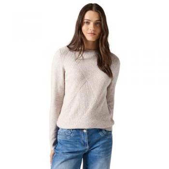 Pull en tricot beige Cecil Femme taille XXL