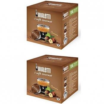 Caffe' Bialetti Espresso Gourmet Nocciola, Confezione da 12 capsule originali