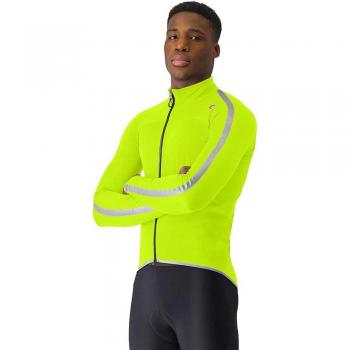 Ultra Rain Giacca Castelli Uomo Giallo Grigio Intenso M