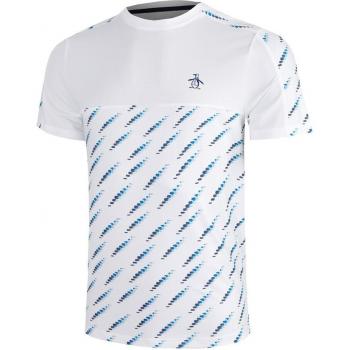 Original Penguin Performance Tennisball Herren‑T-Shirt weiß XXL