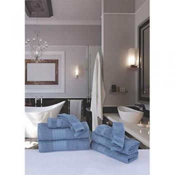 Good morning Badetuch »Uni Towels«, (2 St., 2er Set Badetücher 70 x 140 cm), Baumwolle, Walkfrottee, Bordüre, 500 GSM, Weich, Einfarbig, Schwarz