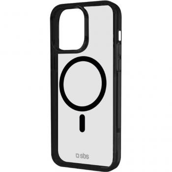 Apple iPhone 15 Pro Max Schutzhülle – SBS MagFrame, schwarz und durchsichtig