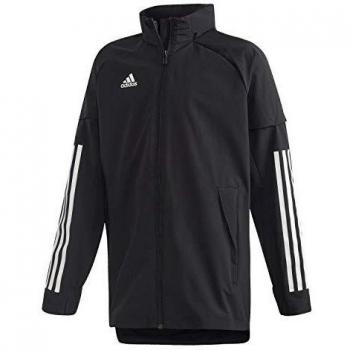 Adidas Children's Condivo 20 Black Weather Jacket Age 7-8