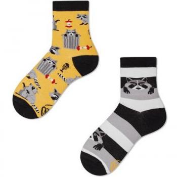 Many Mornings Kindersocken Raccoon Bandit 27/30