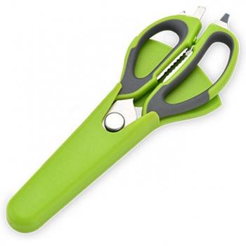 Multifunctional Kitchen Scissors with Magnetic Grip