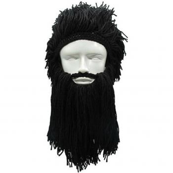 Ski Mask with Beard Wig