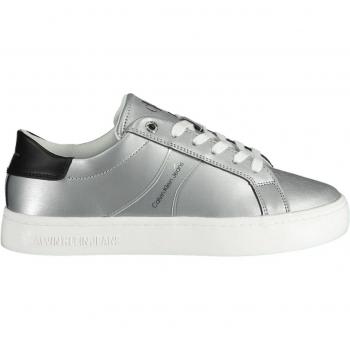 Calvin Klein Sneakers Sportives Femme Argent SF11232
