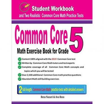Nazari, Reza: Common Core Math Exercise Book for Grade 5