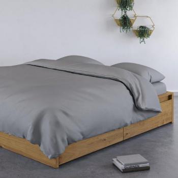 Hypoallergenic Grey King 100% Bamboo Duvet Cover