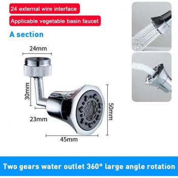 Versatile 720° Rotating Faucet Attachment