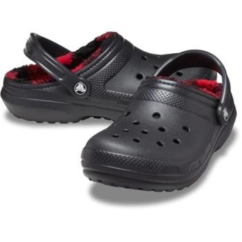 Crocs Classic Buff Check Clog – Unisex 38–39 (Black/Red)