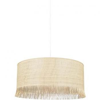 Rafia Natural Ibiza Lámpara de Techo – 1 Luz E27