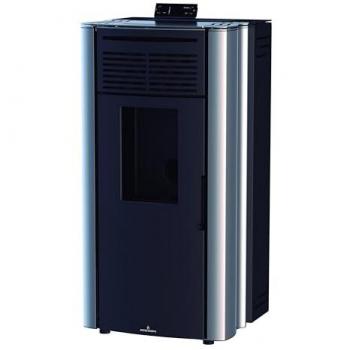 Estufa de Pellet BRONPI Coral-PL 13 kW Color Plata