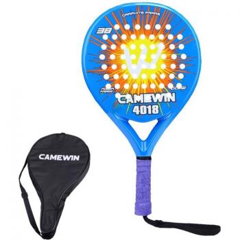 Raquette de Tennis Douce en Fibre de Carbone