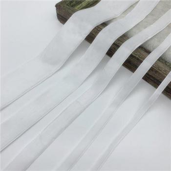 Decoraciones Caseras: Cinta de Terciopelo Blanco 6-38mm