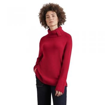 STREET ONE Strickpullover mit Knopfdetails
