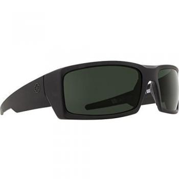 SPY Optic General – Schwarze Polarised Wrap‑Sonnenbrille für Herren (Modell 673118973864)