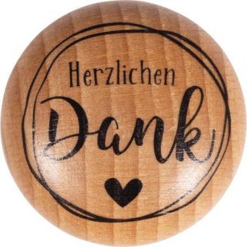 BUTTERER Herzlichen Dank Stempel – 3 cm