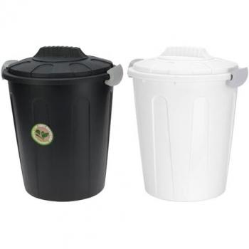 Mojawo Abfalltonne 23 L mit Deckel – Aschenbecher‑Maxitonne