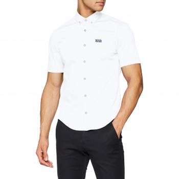Herren Freizeithemd BIADIA_R von Boss in Weiß, Größe XX-Large (Herstellergröße: XXL), per Pack Weiß (White 100)
