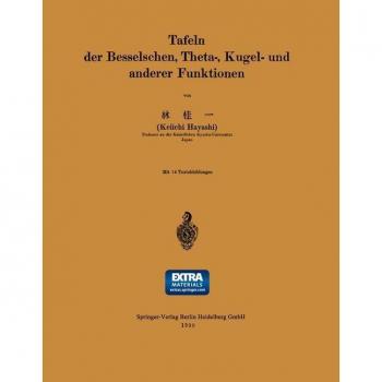 Vitalsource Technologies, Inc. Tafeln Der Besselschen, Theta-, Kugel