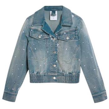 Desigual Blue Denim Chaq Jacket – Female, S