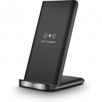 Support de charge sans fil pour iPhone XR X XS 8 et Samsung S20 S10 S9 FDGAO
