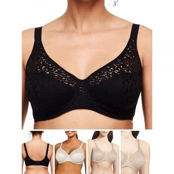 Chantelle Norah 32FF: Sujetador Moldado en Color Blanco
