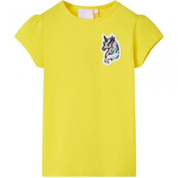 Bright Yellow Children's T-Shirt 140