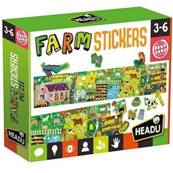HeadU Farm – Umweltfreundliches Sticker‑Set (45 Teile)
