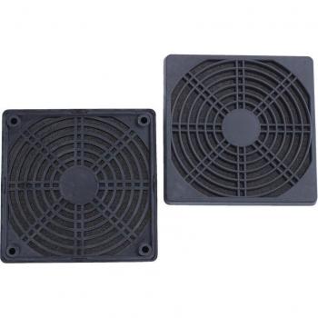 Set de 5 Ventiladores PC 120 mm con Malla Filtrante y Carcasa