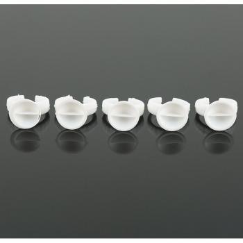 5PCS 2-slot Eyelash Glue Holder Ring