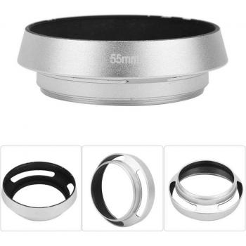 55mm Aluminium Lens Hood for Camera Lens