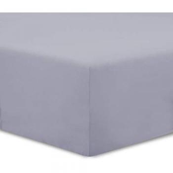 Drap Housse 90x190cm en Coton Gris