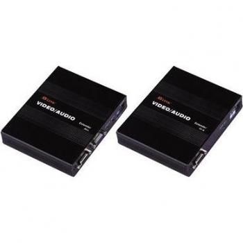 Extensor VGA 180M Cat5 con Audio Ultra