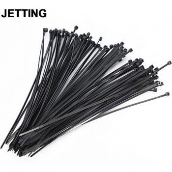 Lazo de Cable con Cremallera Auto‑Bloqueo 100mm – Nylon