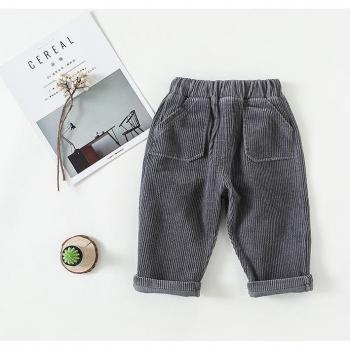 HoneyCherry Kids Solid Color Harem Trousers