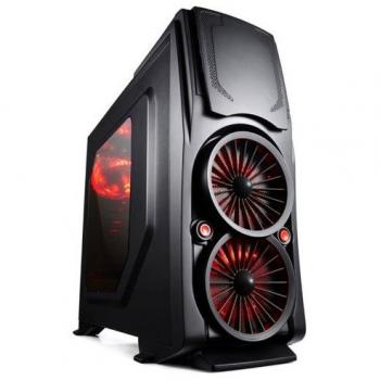 ITek BI‑TURBO ITGCL03 Gabinetto PC USB3 12 cm 3 ventole nero