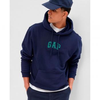 Sudadera de hombre GAP con capucha, color azul, talla M