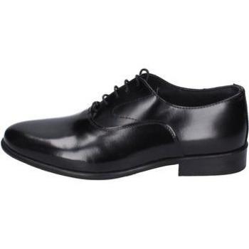 Homme Derby Piu’ Due – Noir Cuir – 40 EU