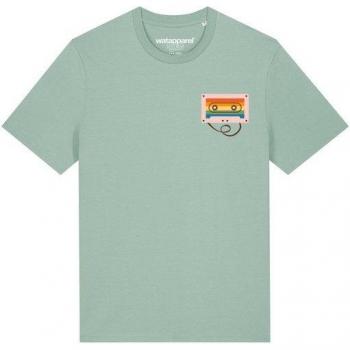 Unisex T-Shirt Rainbow Cassette von watapparel