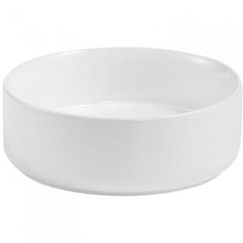 Faucet stand redondo 30 cm en blanco – Serie MII