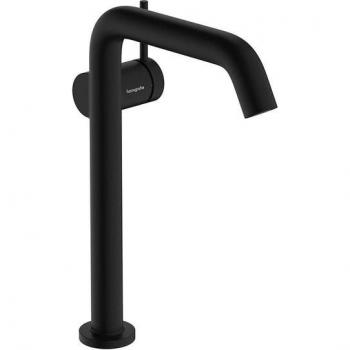Grifo alto para lavabo Hansgrohe Tecturis S Fine 240 con sistema CoolStart y vaciador push open