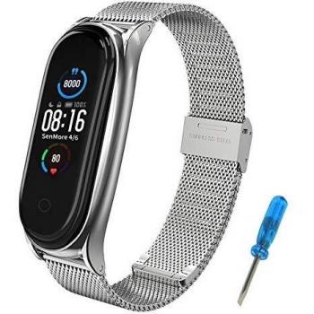 Cinturino in Acciaio Inossidabile per Mi Band 4